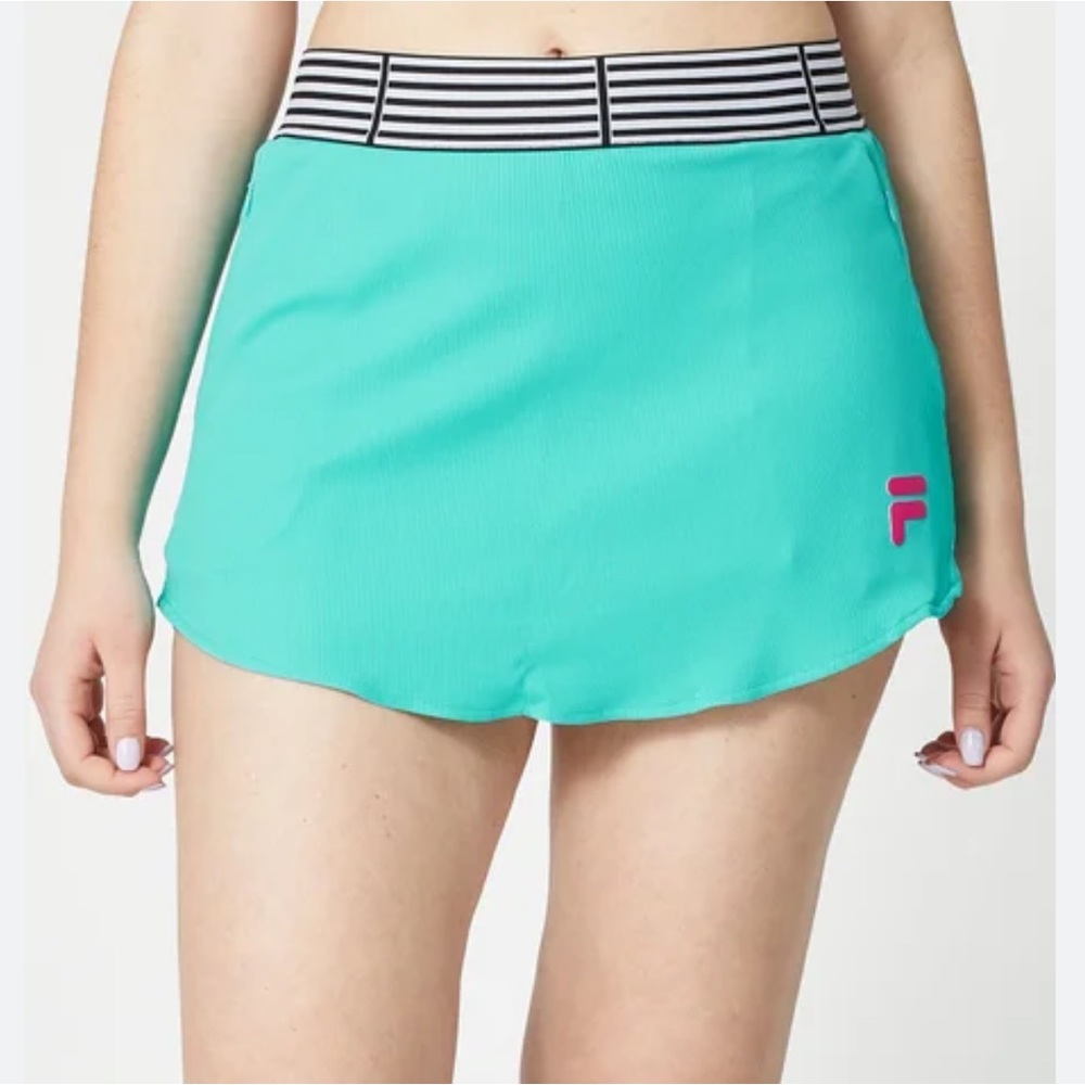 Fila Christopher Bevans teal skirt Skort sz Large. NWT